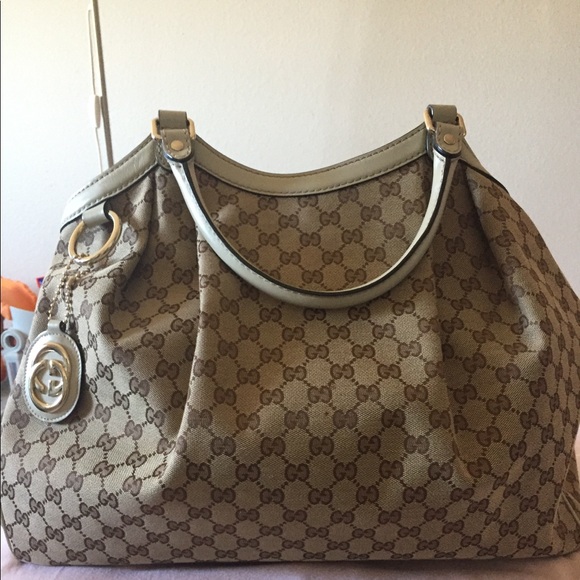 GUCCI Monogram Large Tote - Picture 1 of 8